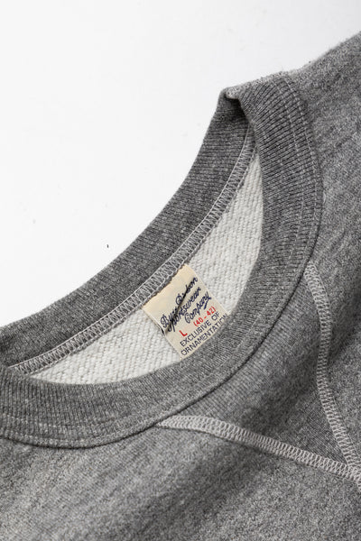 Set-In Crew Neck Sweatshirt - H. Grey