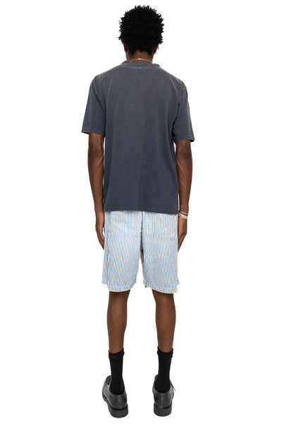 20/- Jersey Crew T (PECKISH Rain Skull) - Black