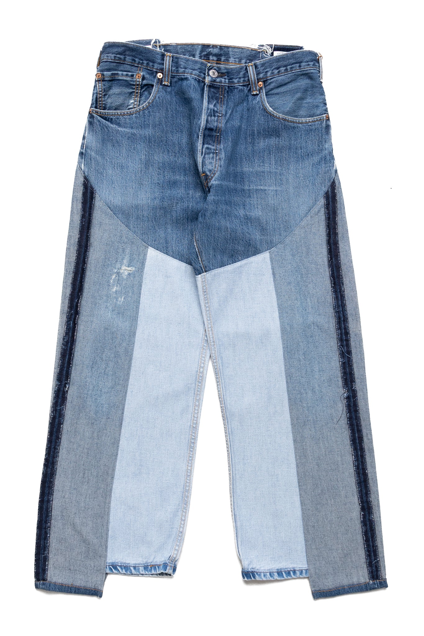 OLD PARK × MINEDENIM Inside-Out Chaps Jeans - Size 34