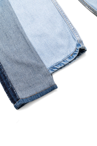 OLD PARK × MINEDENIM Inside-Out Chaps Jeans - Size 34