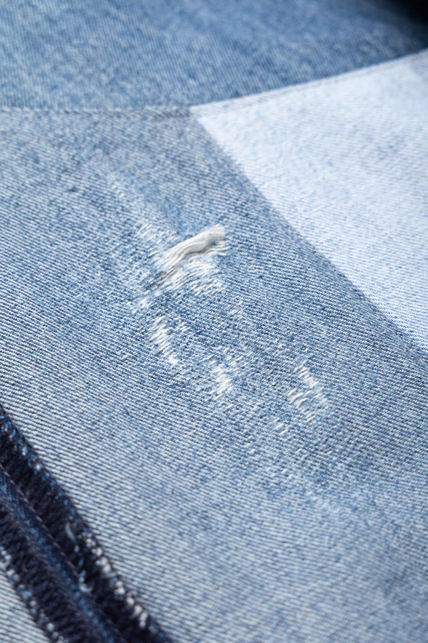 OLD PARK × MINEDENIM Inside-Out Chaps Jeans - Size 34