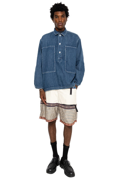 8oz Denim F-ARMY M-35 Pullover