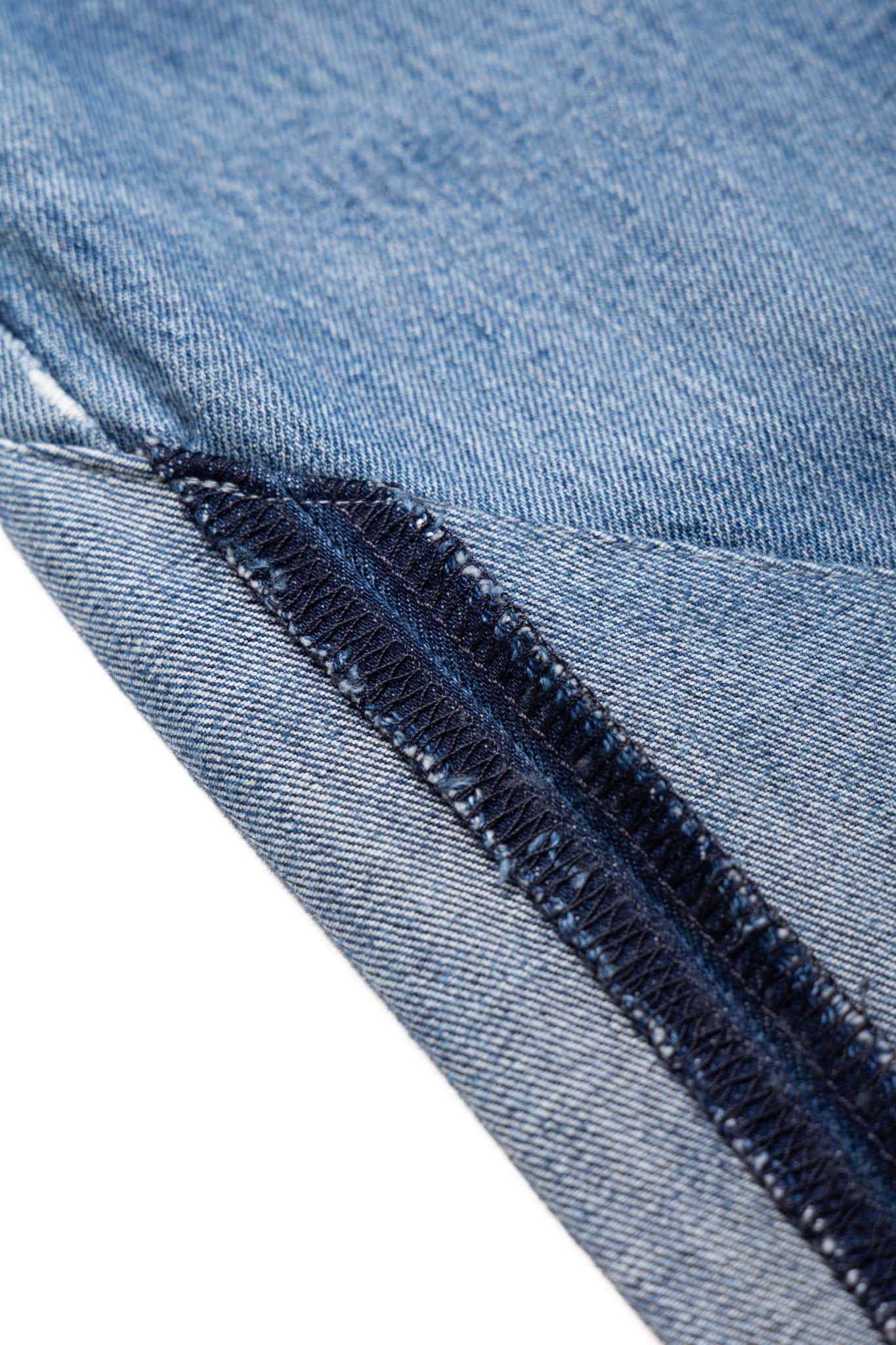 OLD PARK × MINEDENIM Inside-Out Chaps Jeans - Size 34