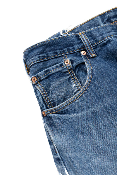 OLD PARK × MINEDENIM Inside-Out Chaps Jeans - Size 34