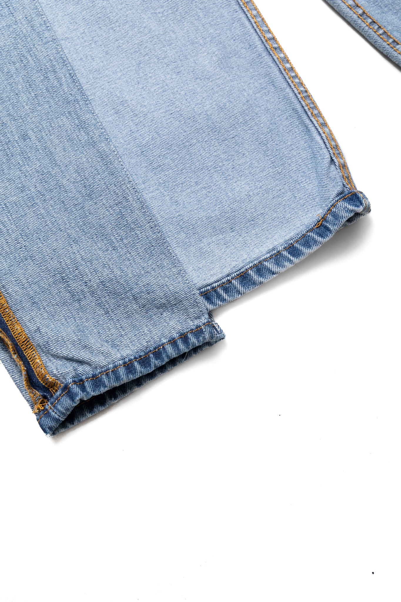 OLD PARK × MINEDENIM Inside-Out Chaps Jeans - Size 36