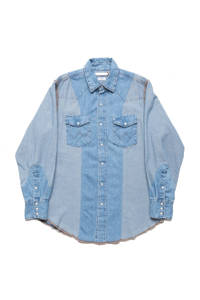 OLD PARK × MINEDENIM Inside-Out Western Shirt