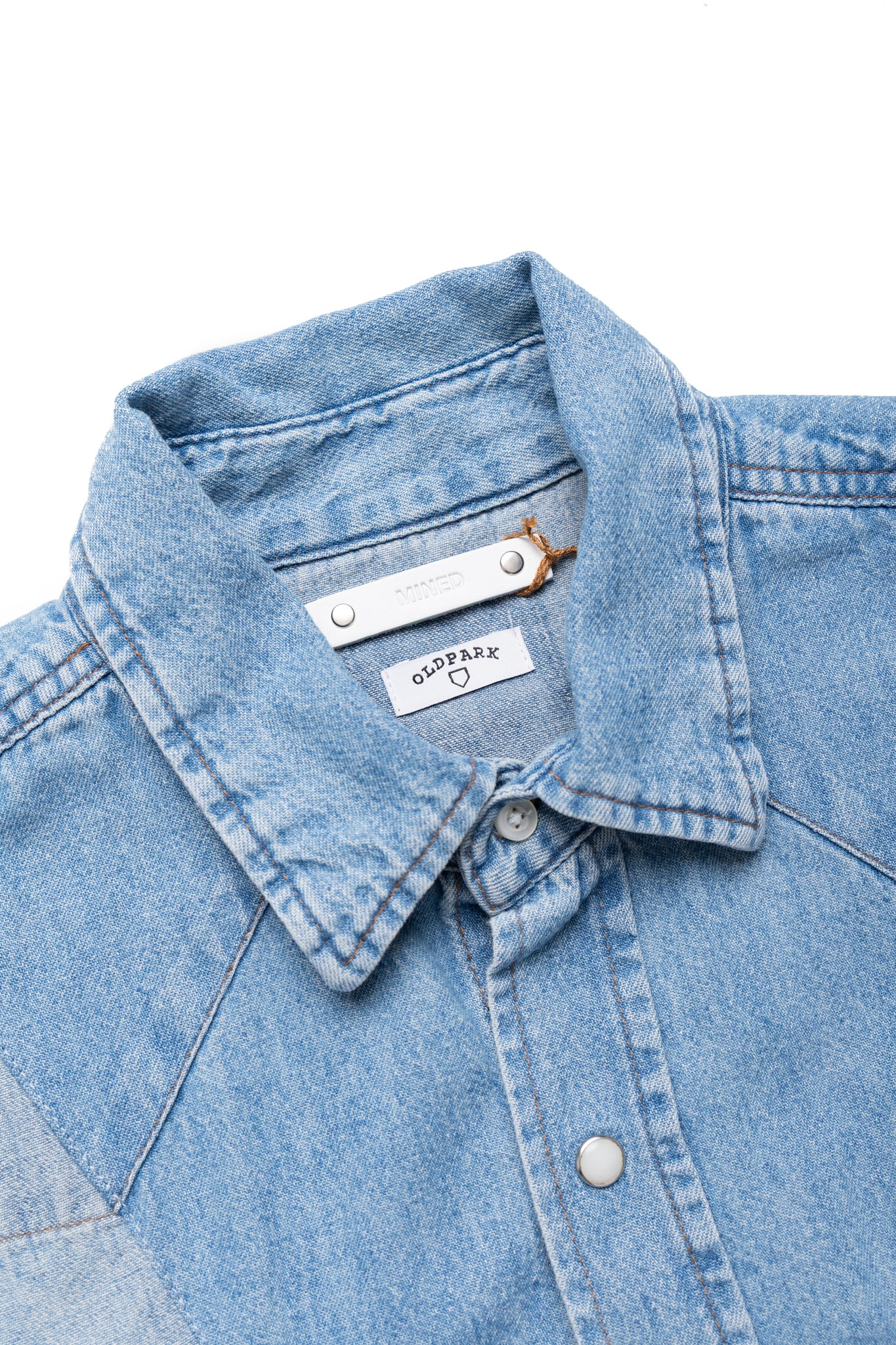 OLD PARK × MINEDENIM Inside-Out Western Shirt