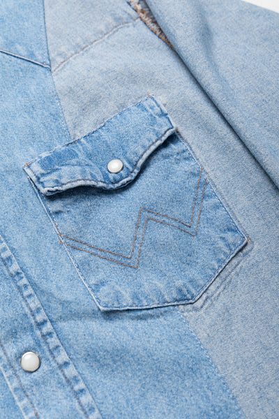 OLD PARK × MINEDENIM Inside-Out Western Shirt