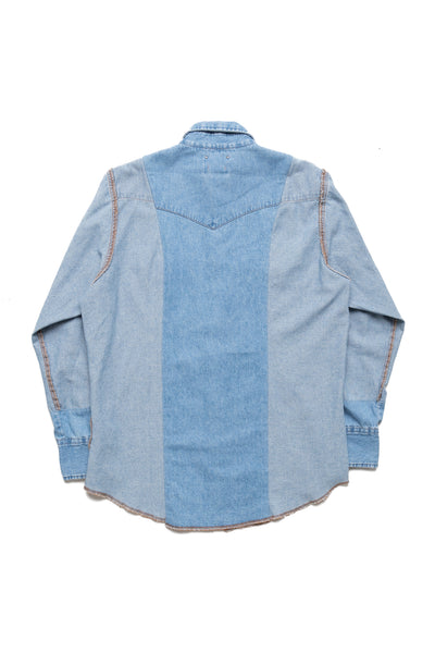 OLD PARK × MINEDENIM Inside-Out Western Shirt