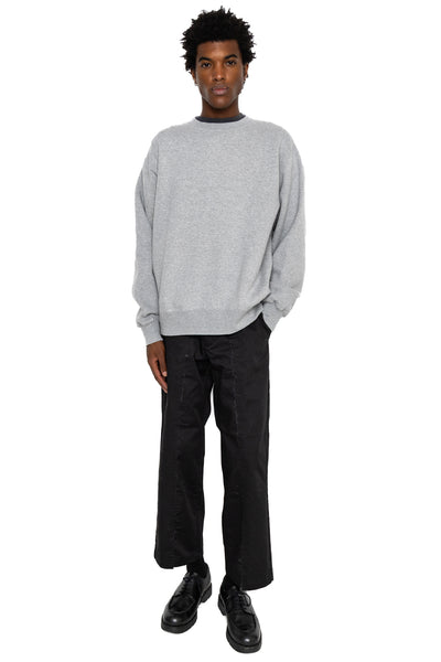 Sweat Crew Raised Back - Grey