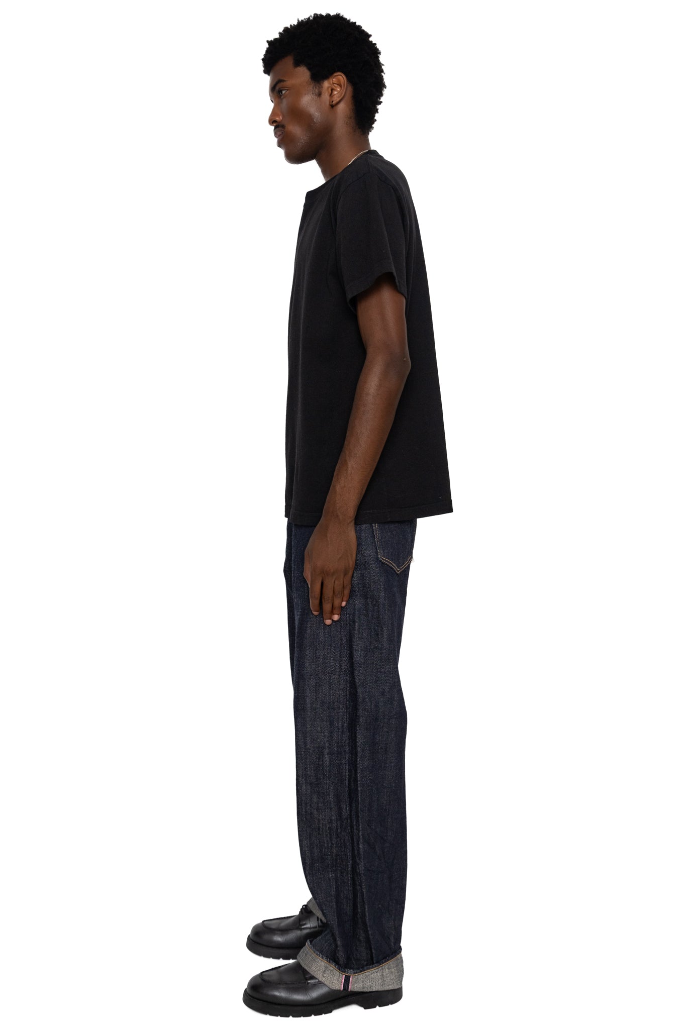 222-Kiraku Super Wide Straight 12oz Kiraku Denim