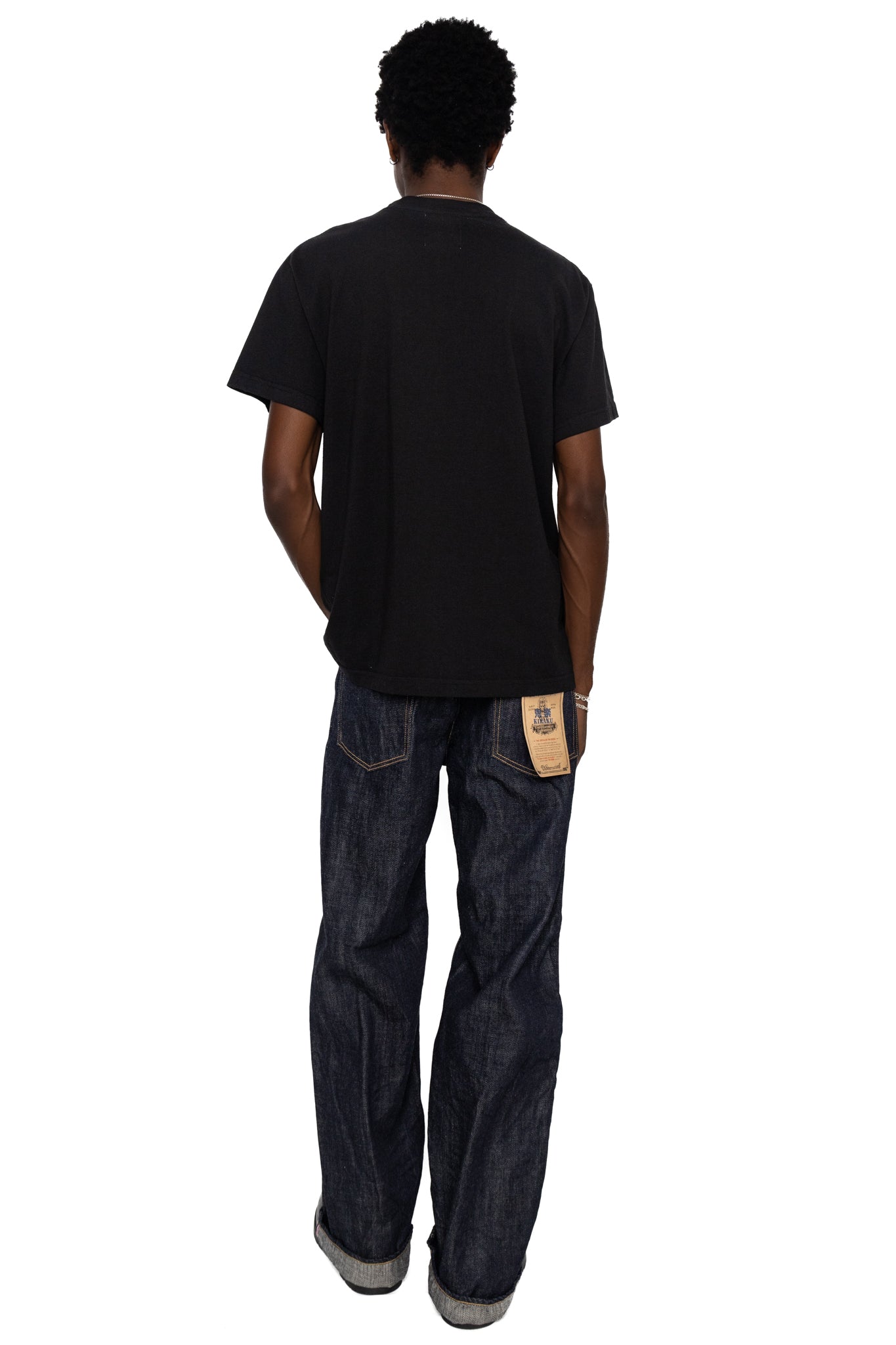 222-Kiraku Super Wide Straight 12oz Kiraku Denim