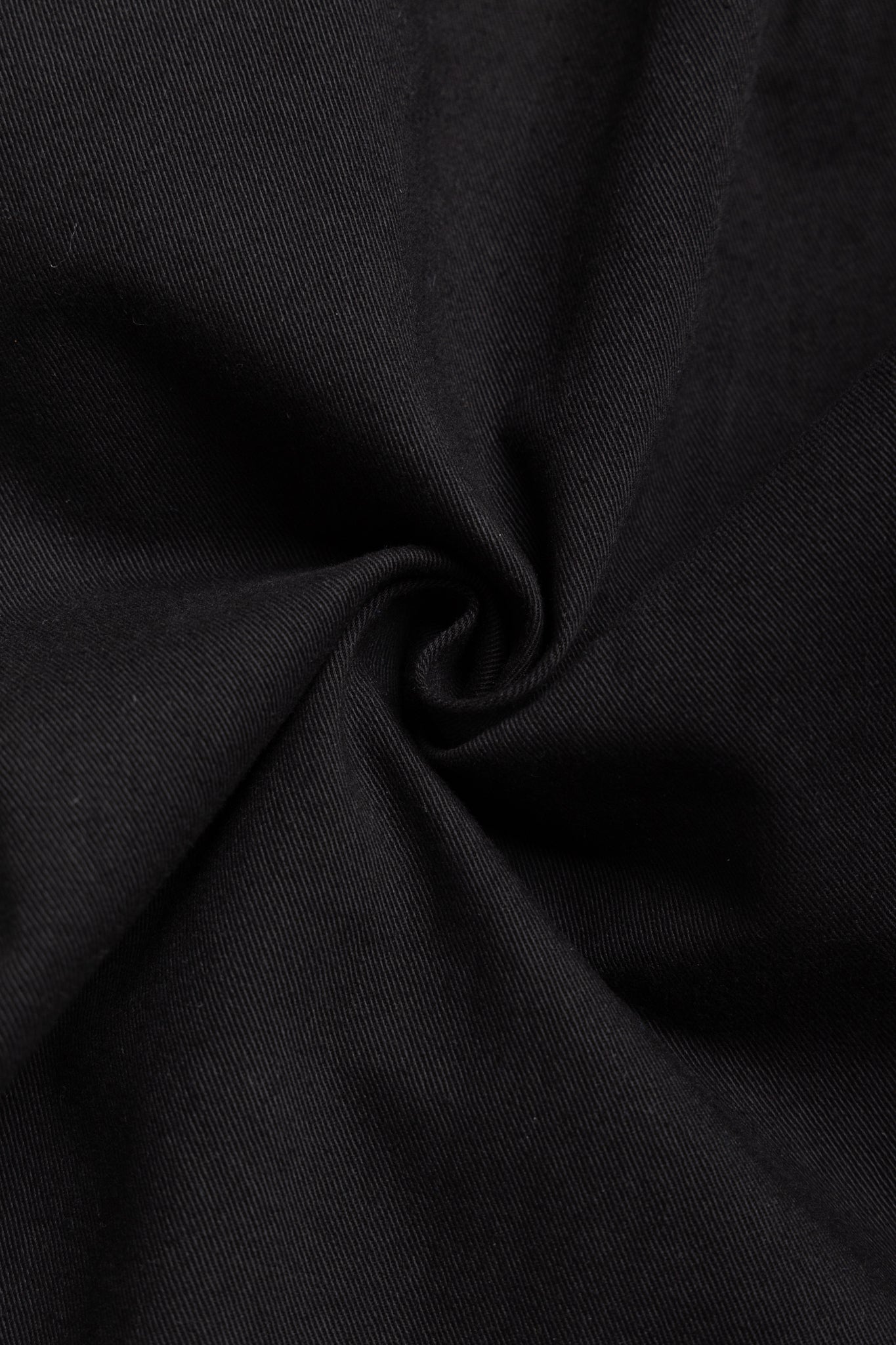 E.Wide Chino Trousers - Black