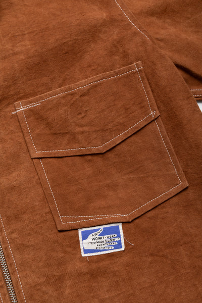 555 Jacket - Brown Wonky-Wear