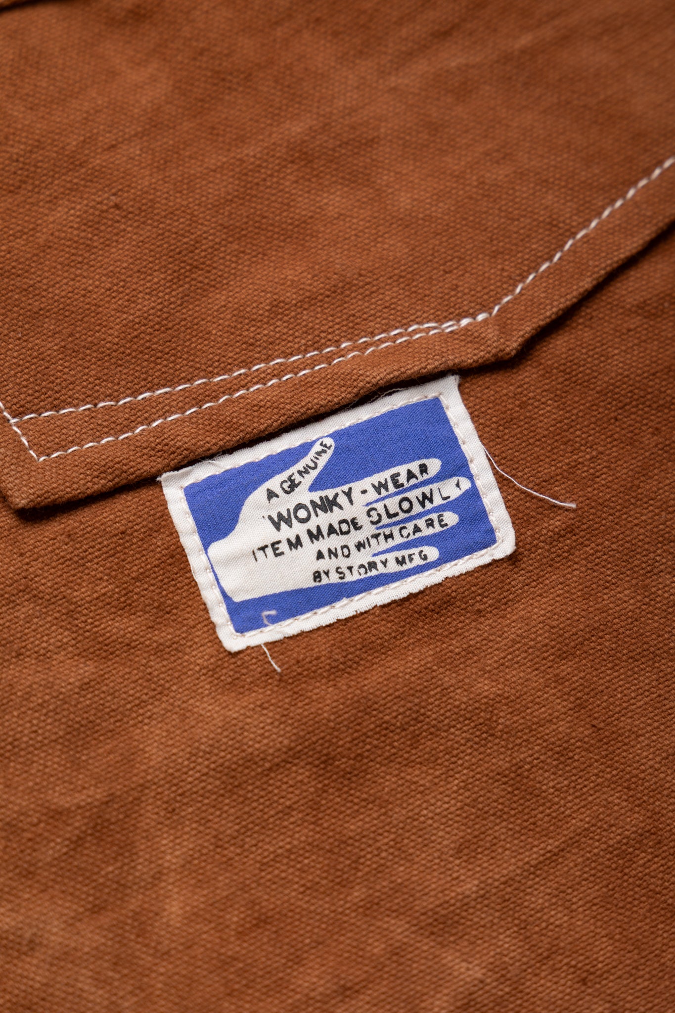 555 Jacket - Brown Wonky-Wear