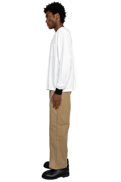 Pocket Tee 2Tone - White
