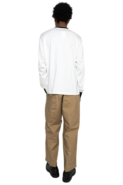 Pocket Tee 2Tone - White