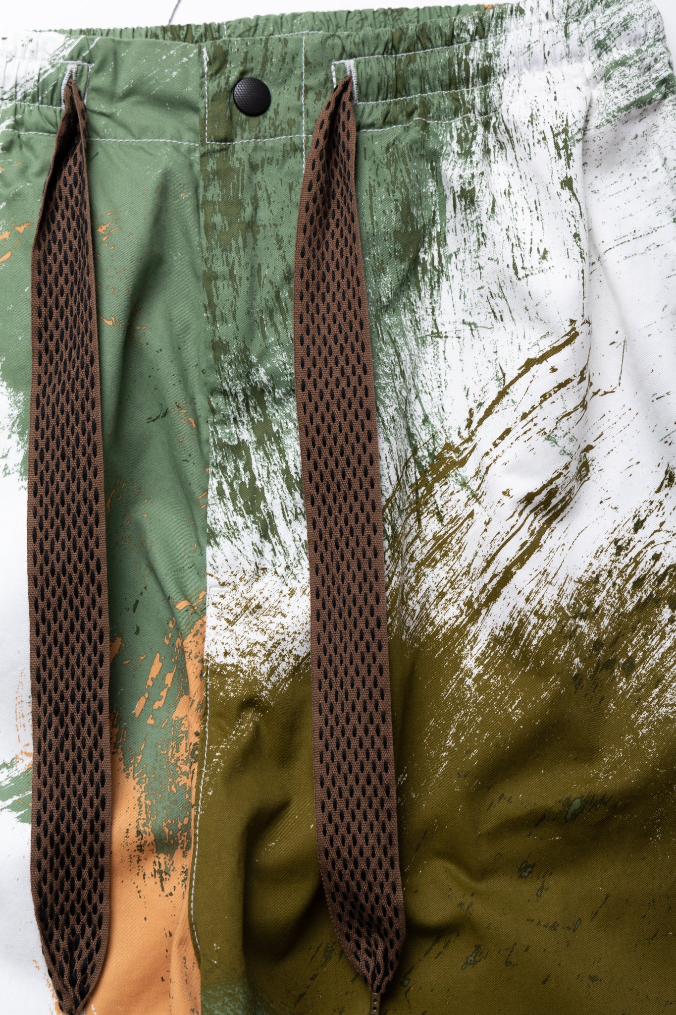 Combed Burberry BRUSH-CAMO EASY Pants - White