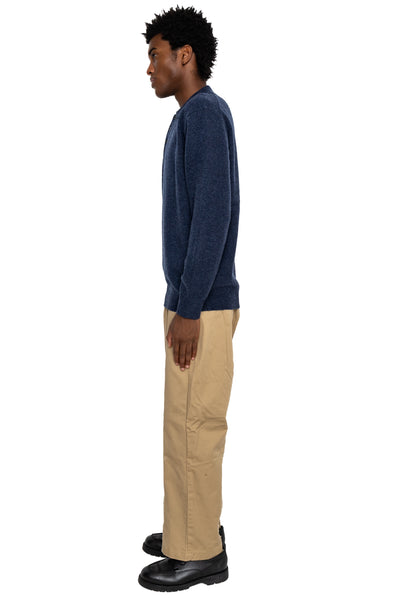 Knit Polo 9G - Navy