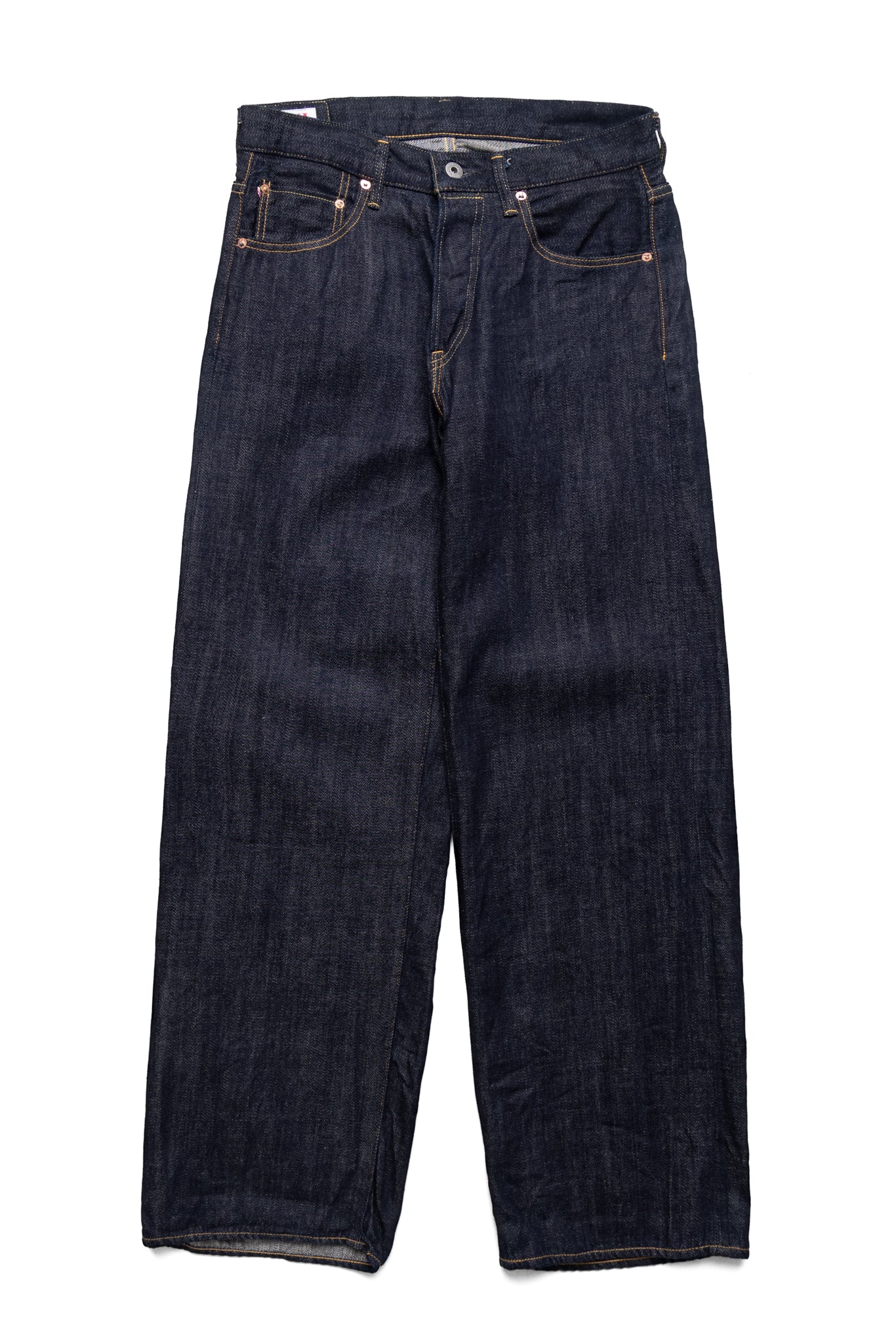 222-Kiraku Super Wide Straight 12oz Kiraku Denim