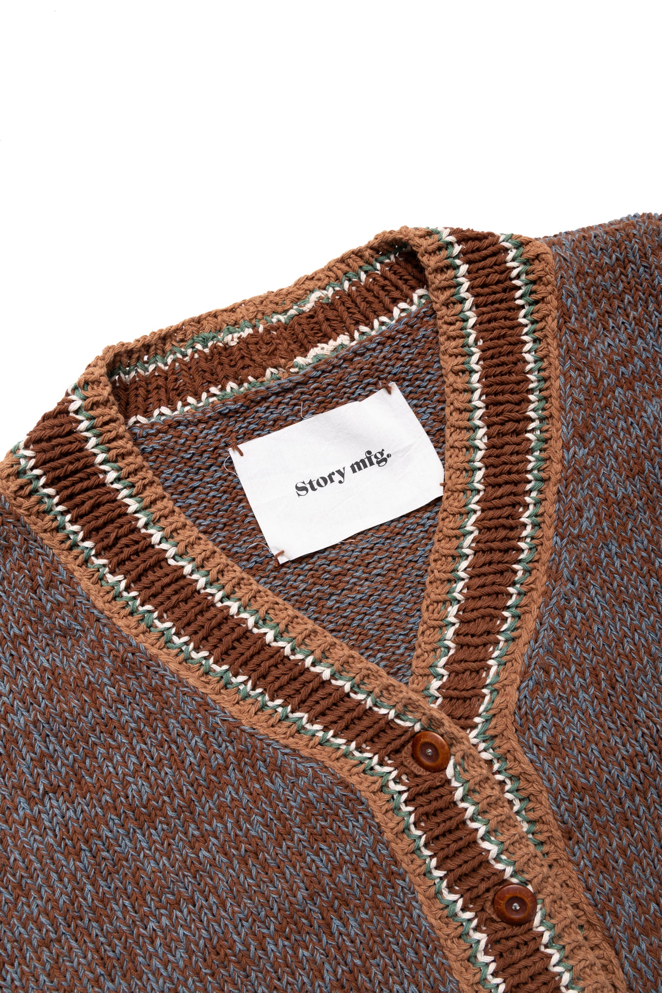 Bulb Knit Cardigan - Twisted Dusk