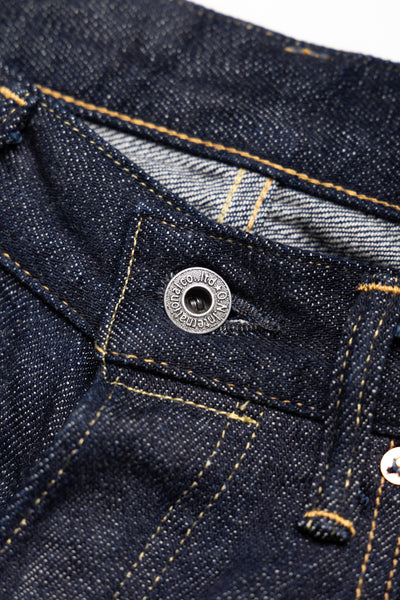 222-Kiraku Super Wide Straight 12oz Kiraku Denim