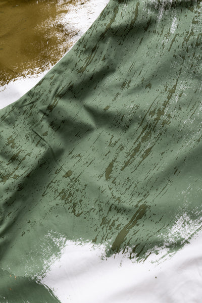 Combed Burberry BRUSH-CAMO EASY Pants - White
