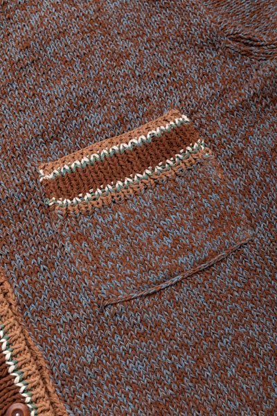 Bulb Knit Cardigan - Twisted Dusk