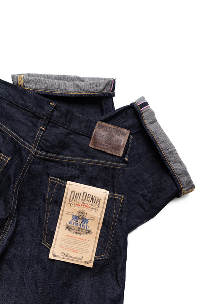 222-Kiraku Super Wide Straight 12oz Kiraku Denim