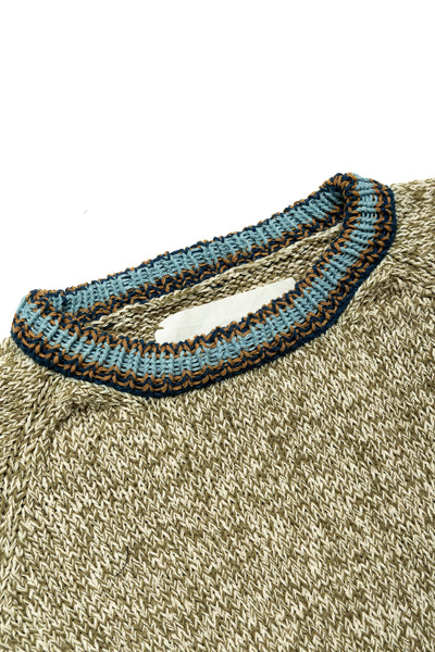 Bulb Knit Jumper - Twisted Olive
