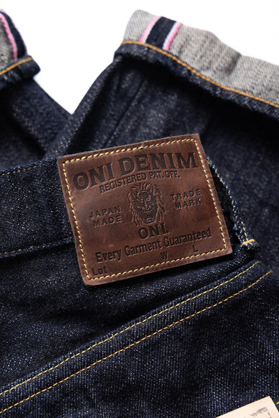 222-Kiraku Super Wide Straight 12oz Kiraku Denim