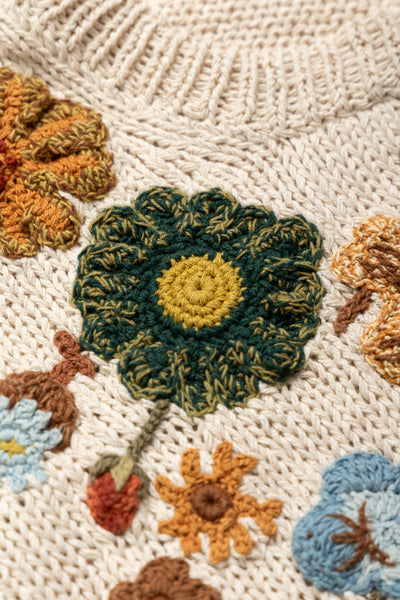 Piper Knit Jumper - Ecru Earth Laughs