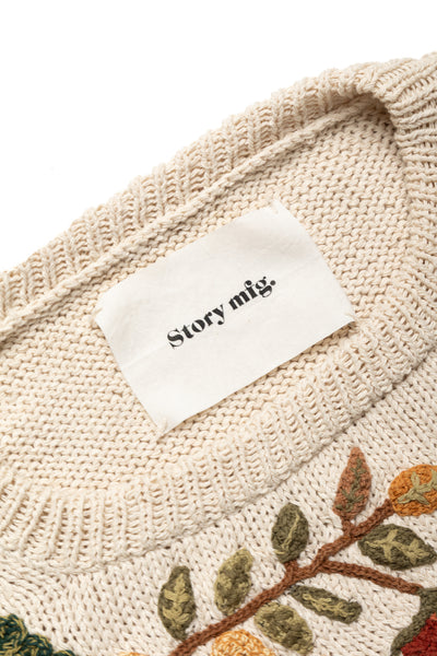 Piper Knit Jumper - Ecru Earth Laughs