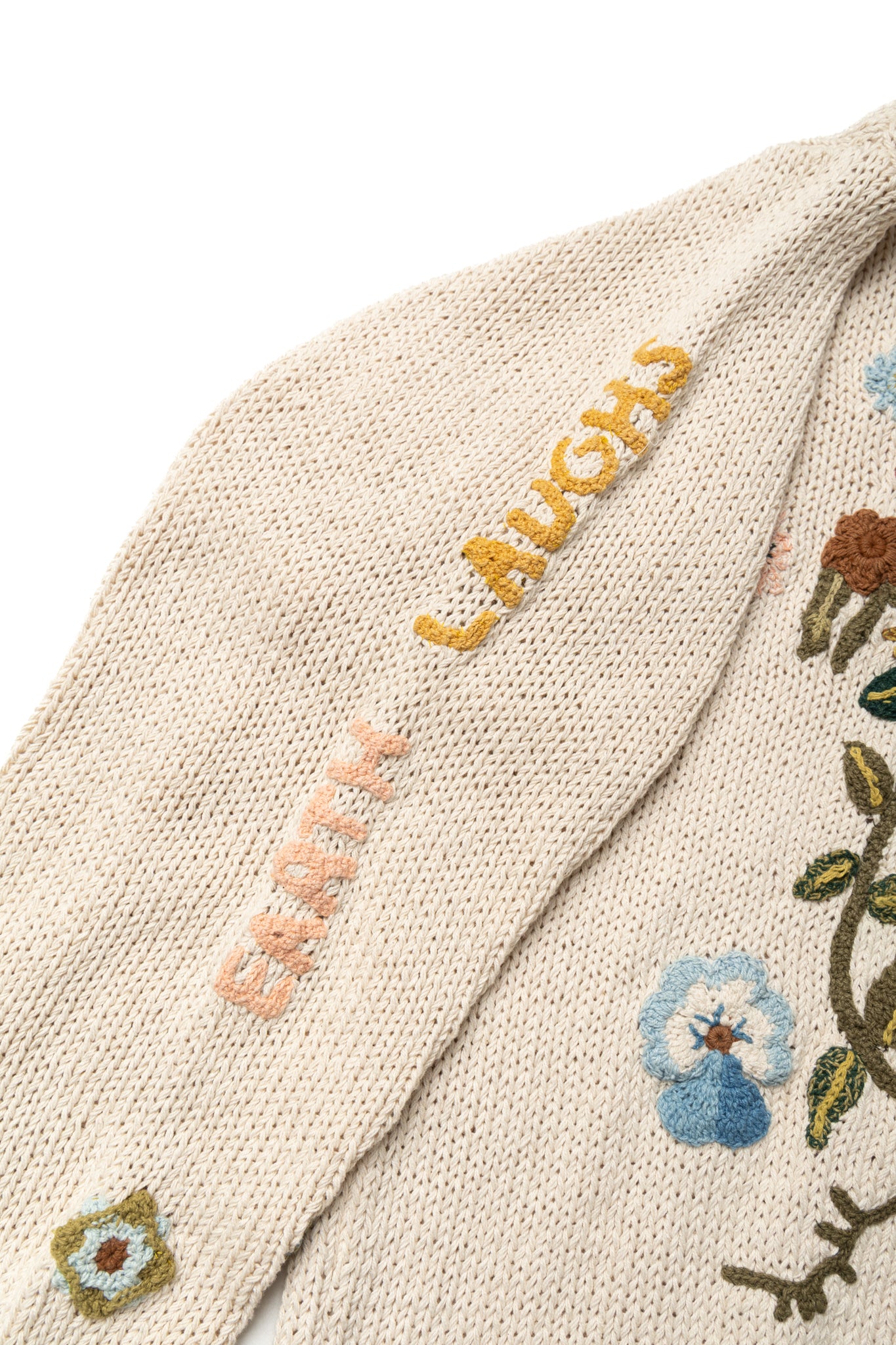 Piper Knit Jumper - Ecru Earth Laughs