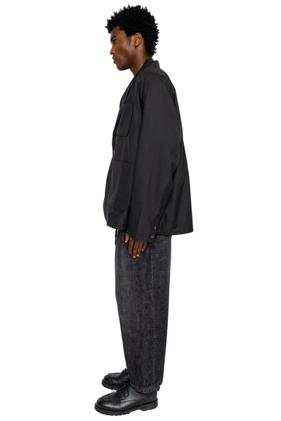 Baggy Trousers Denim Damaged - Black