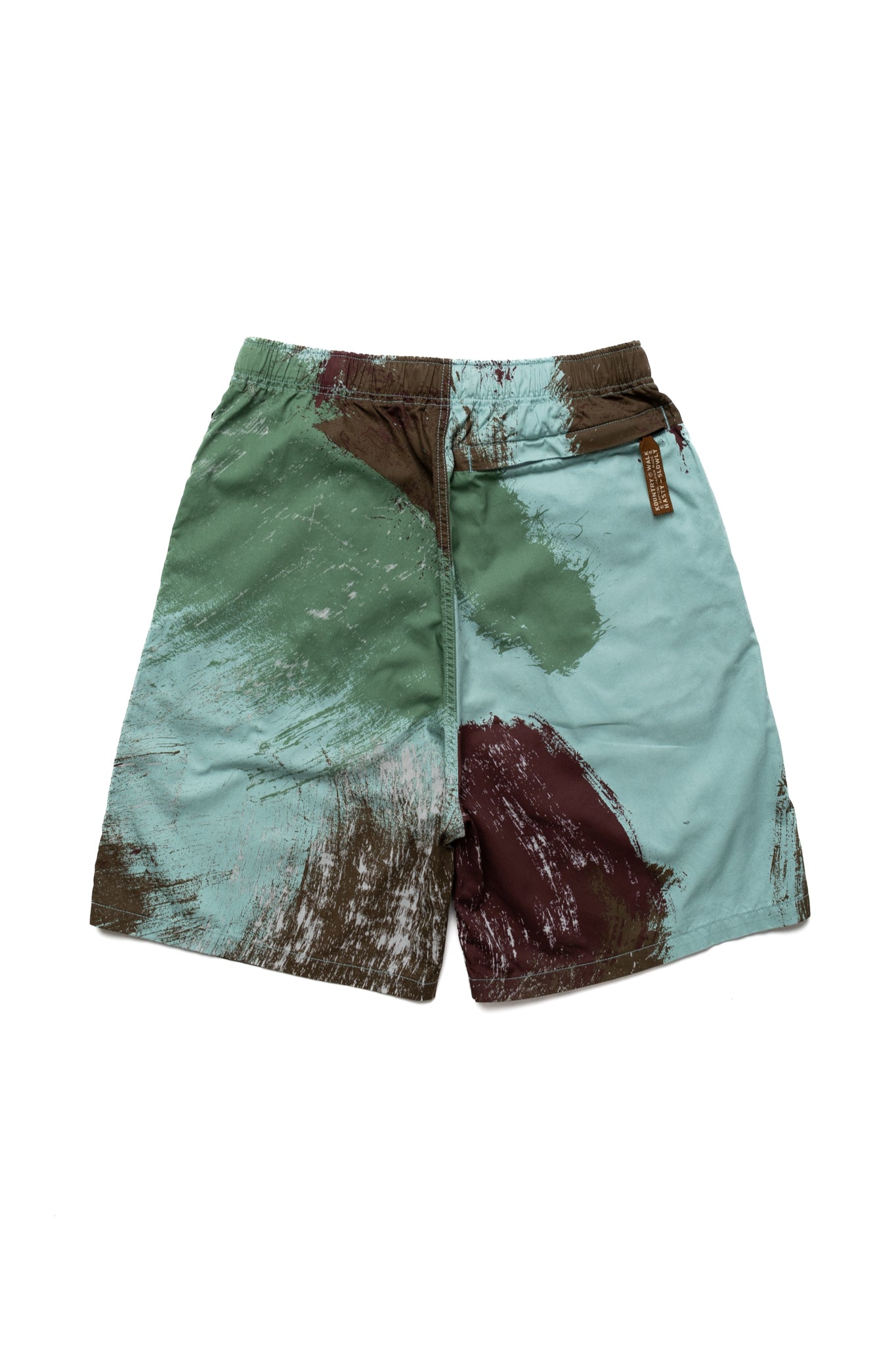 Combed Burberry BRUSH-CAMO EASY Shorts - Turquoise