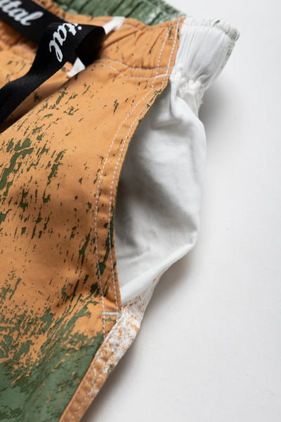 Combed Burberry BRUSH-CAMO EASY Shorts - White