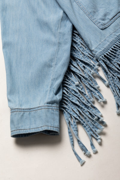 5.5oz Denim Fringe Board Shirt