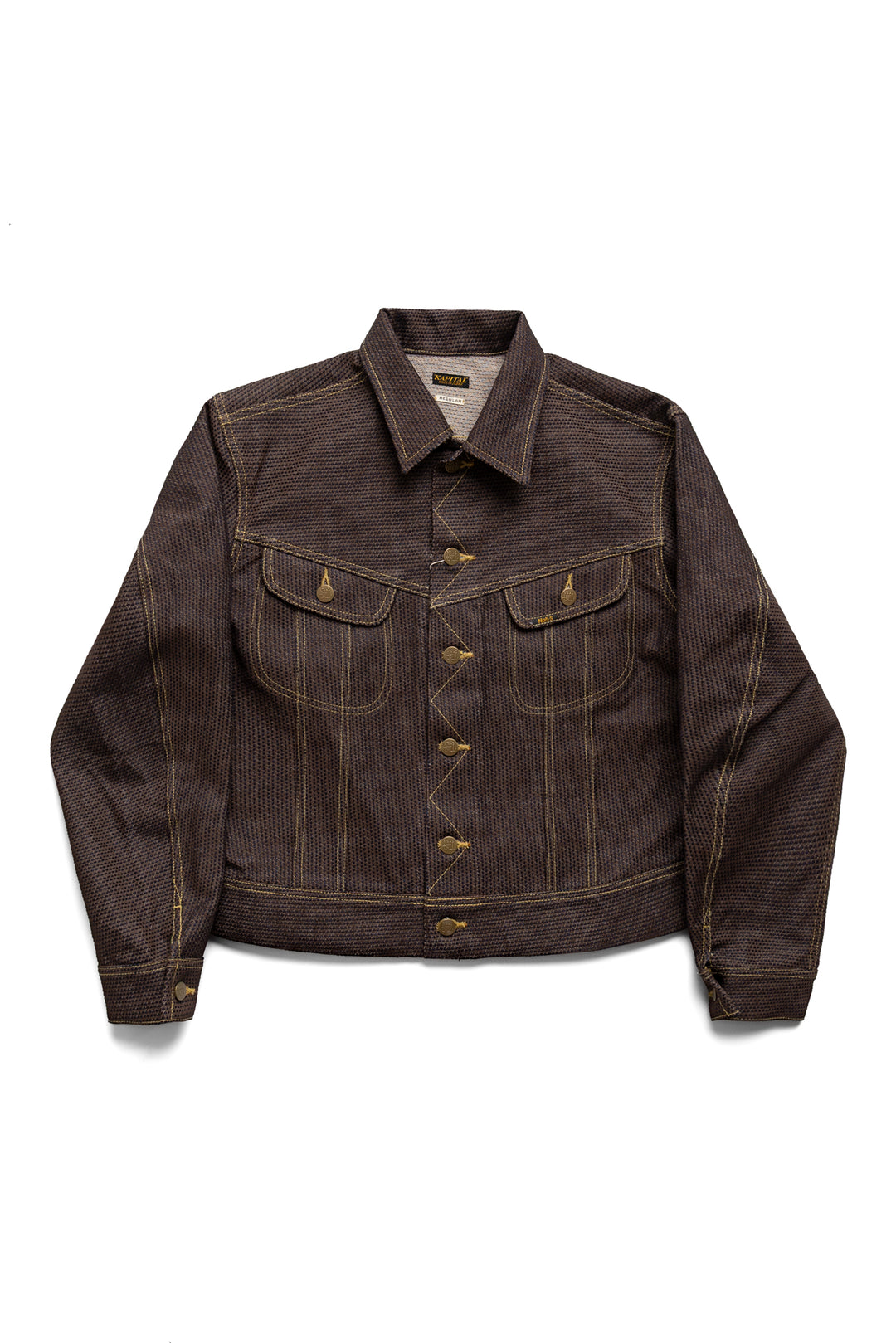 Kapital CENTURY DENIM Westerner Regular - N5S (Kakishibu) – BLUE