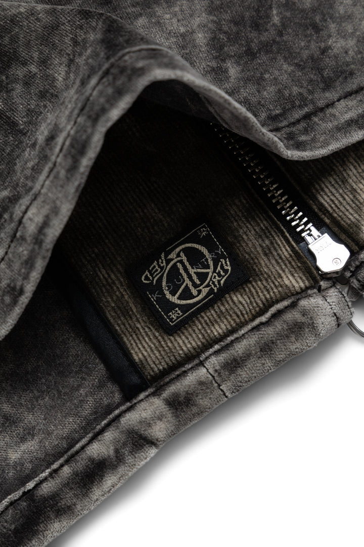 Kapital Velveteen HUNTER Drizzler JKT (Dirty Dyed) - Black – BLUE