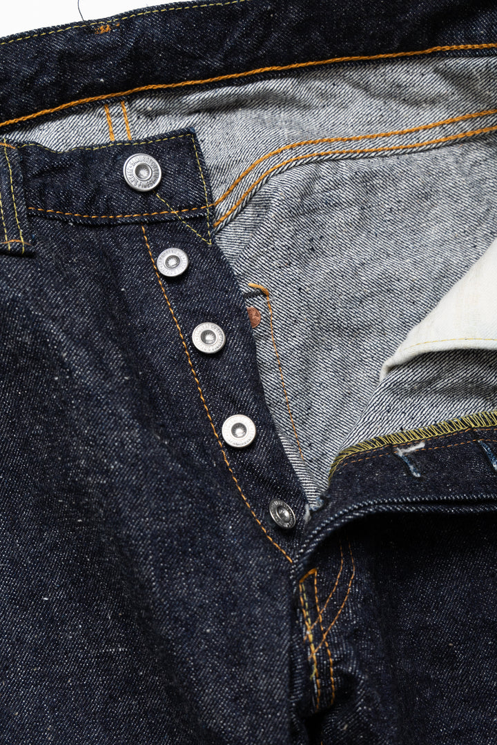 S0520XX 15oz Relaxed Tapered – BLUE IN GREEN SOHO