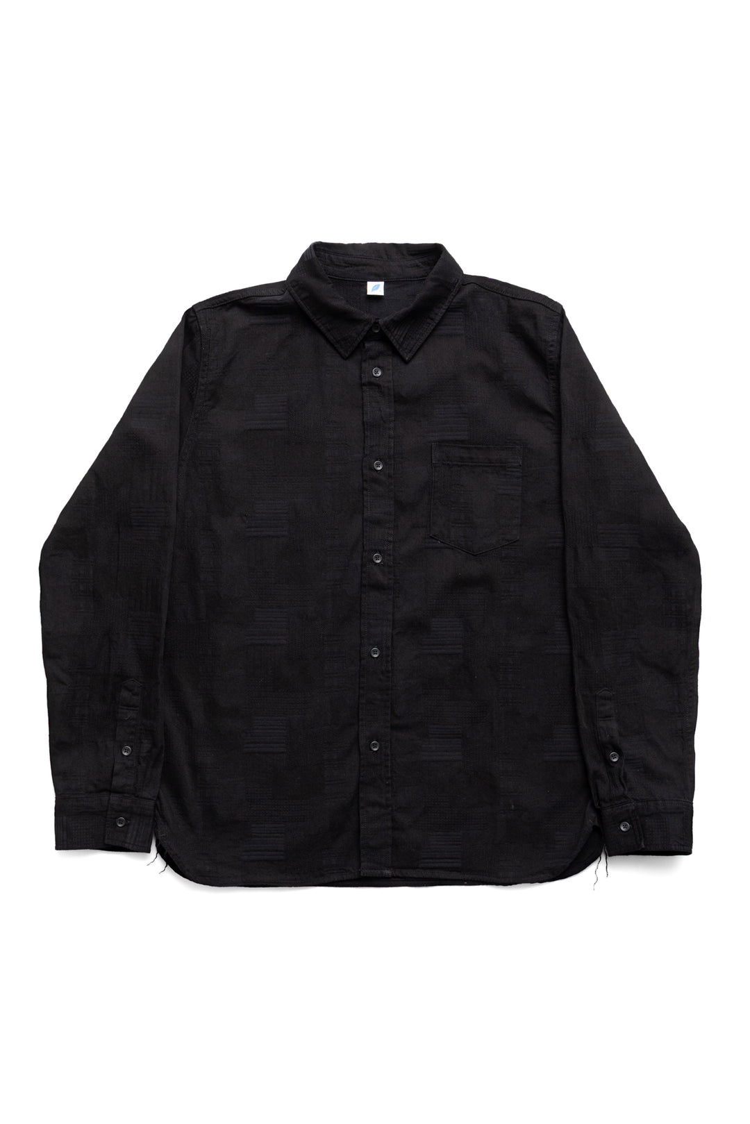 Jacquard BORO Patchwork Shirt - Double Black – BLUE IN GREEN SOHO