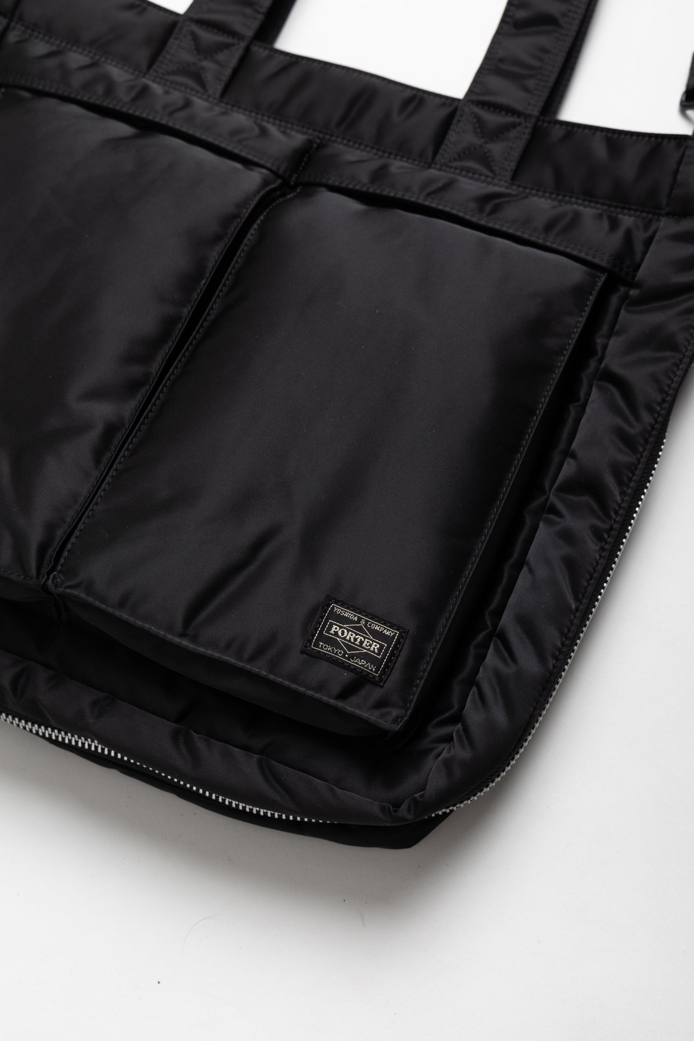 Tanker 2Way Tote Bag - Black