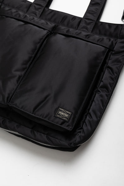 Tanker 2Way Tote Bag - Black
