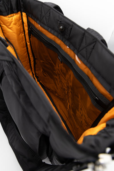 Tanker 2Way Tote Bag - Black