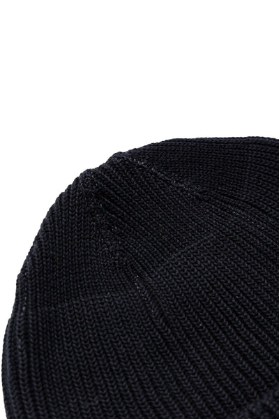 Cotton Watch Cap - Black