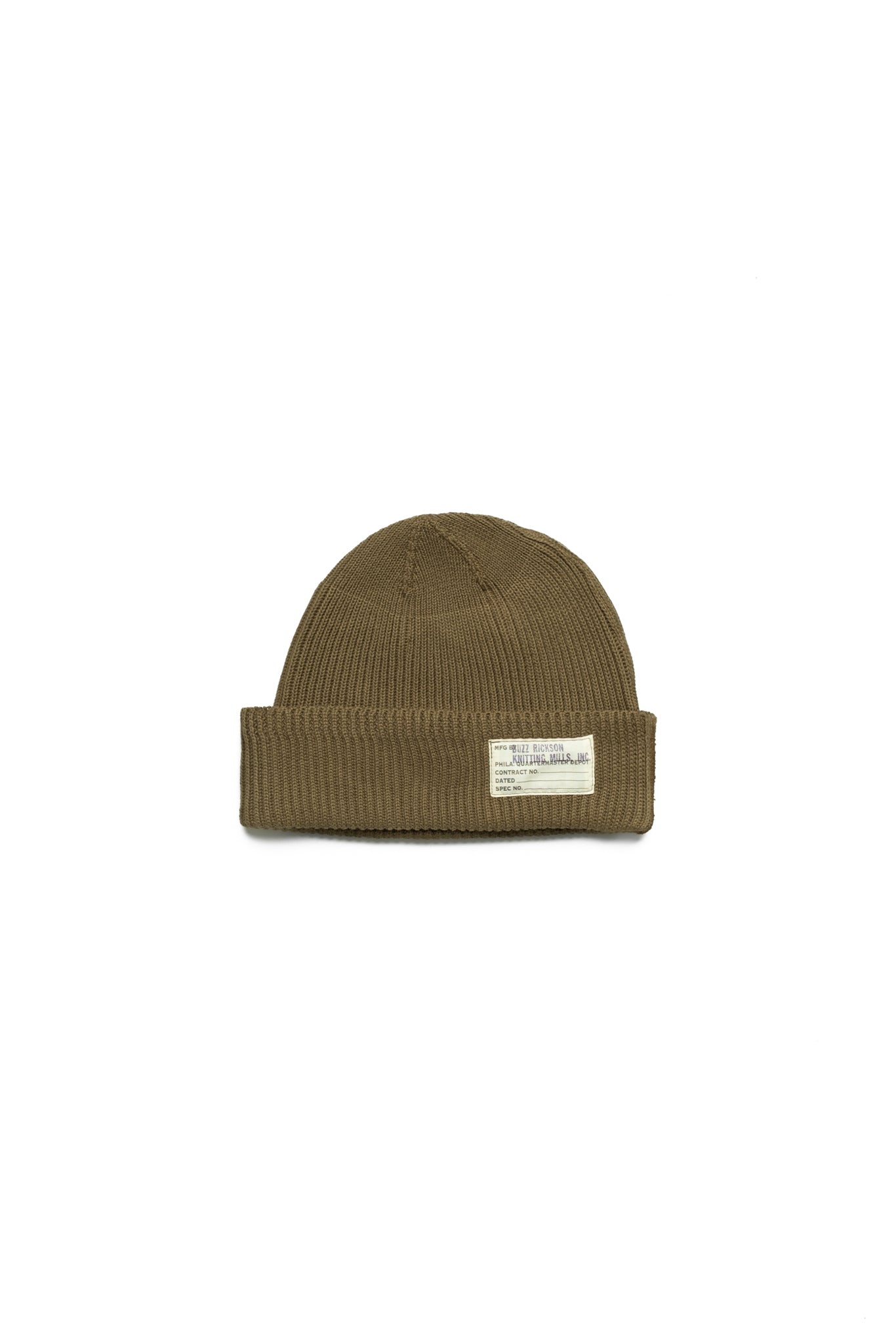 Cotton Watch Cap - Olive