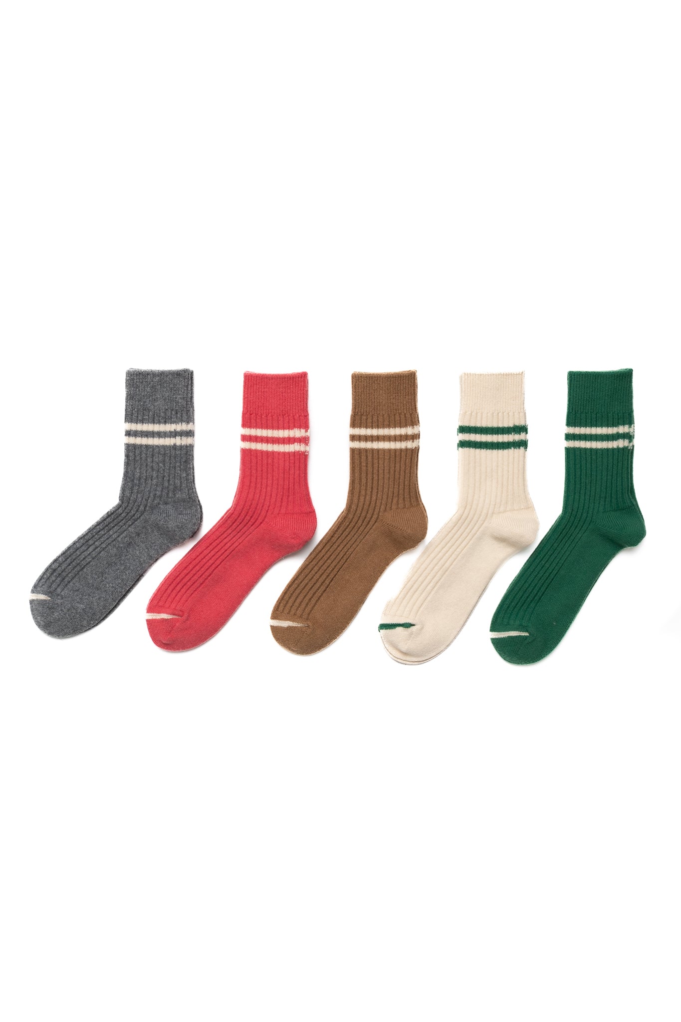 Merino And Lambswool Stripe Socks