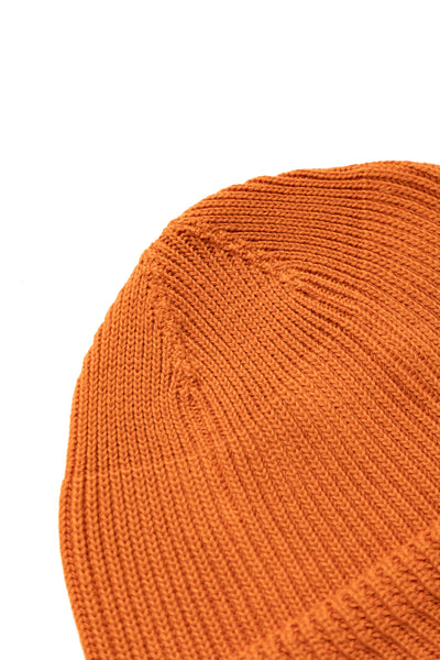 Cotton Watch Cap - Orange
