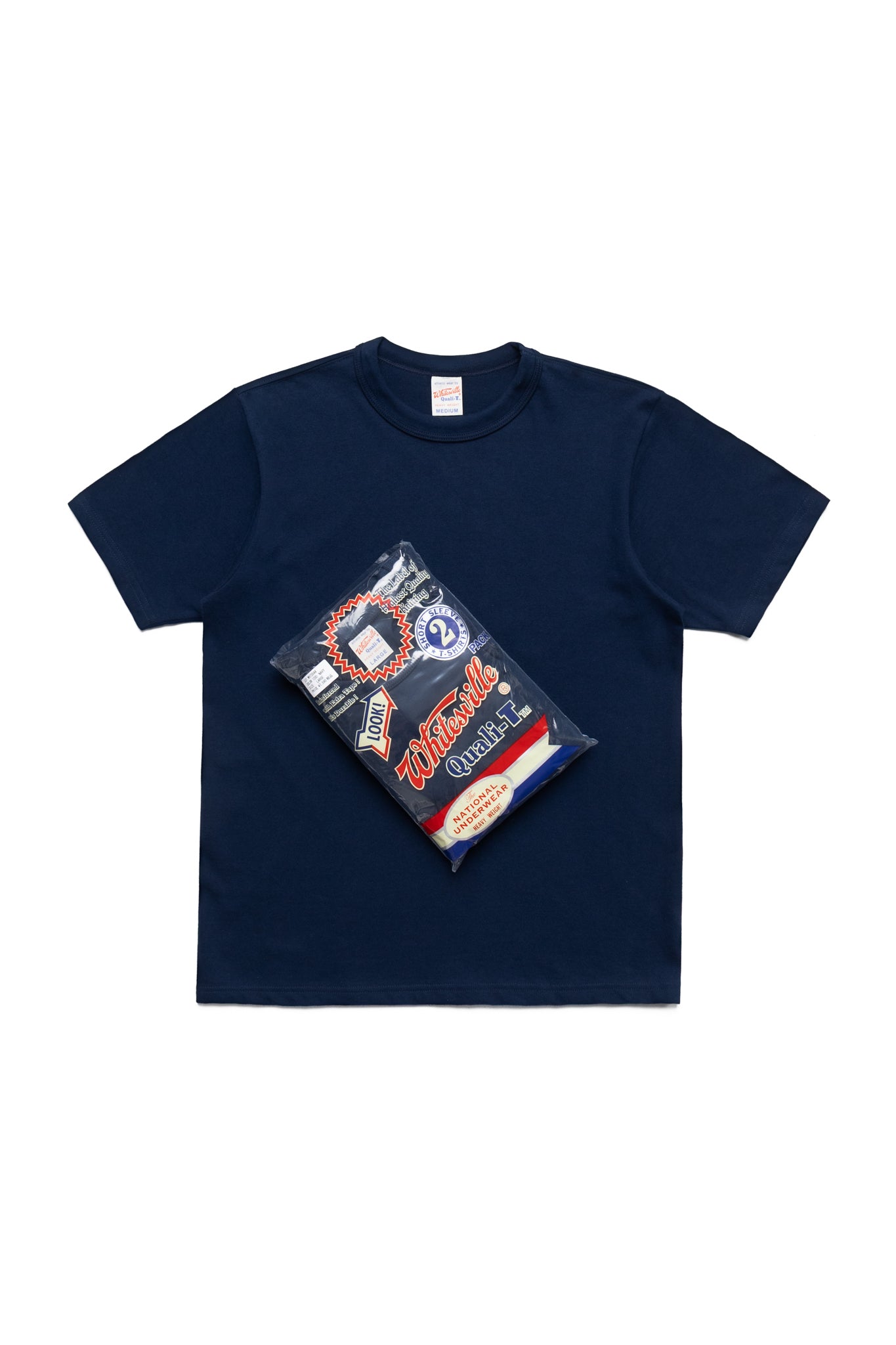 Whitesville 2 Pack Tee - Navy
